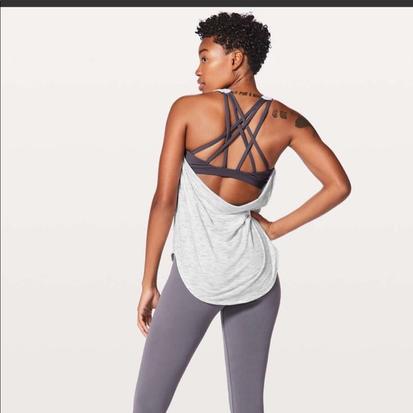 Lululemon Free To Be Serene (2 in 1) Tank Top size 4 - Picture 1 of 4